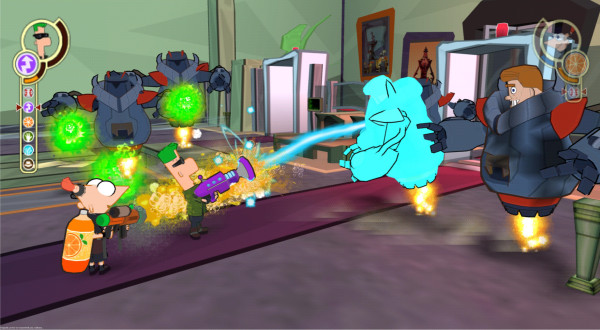 phineas and ferb 3d dimension game